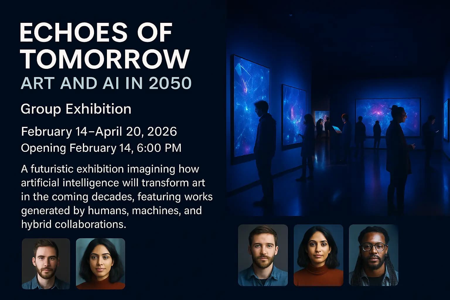 Echoes of Tomorrow: Art and AI in 2050